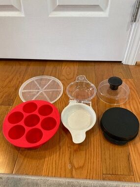 Set of 3 Microwave and Instant Pot Cooking Gadgets